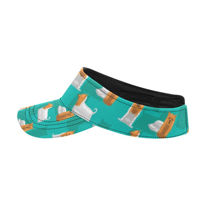 Silky Terriers Print Design LKS301 Unisex Sun Visor