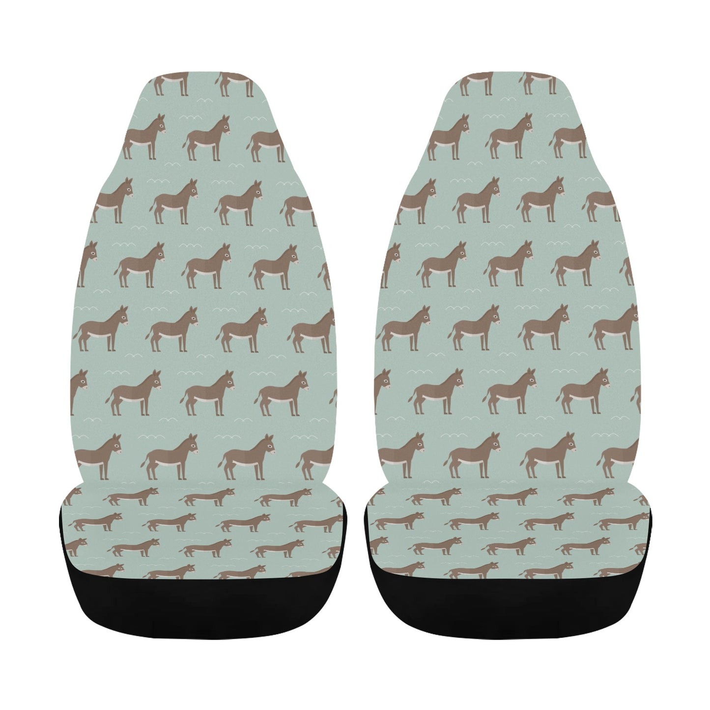 Donkey Print Design LKS402 Car Seat Covers