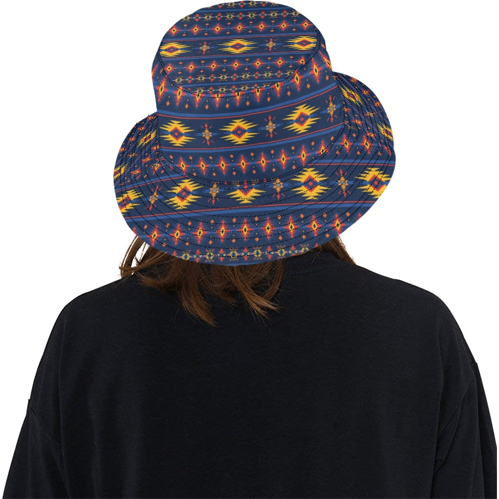 Southwest Pattern Print Design LKS306 Unisex Bucket Hat