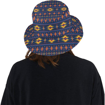 Southwest Pattern Print Design LKS306 Unisex Bucket Hat