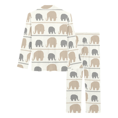 Elephant Cute Women's Long Pajama Set