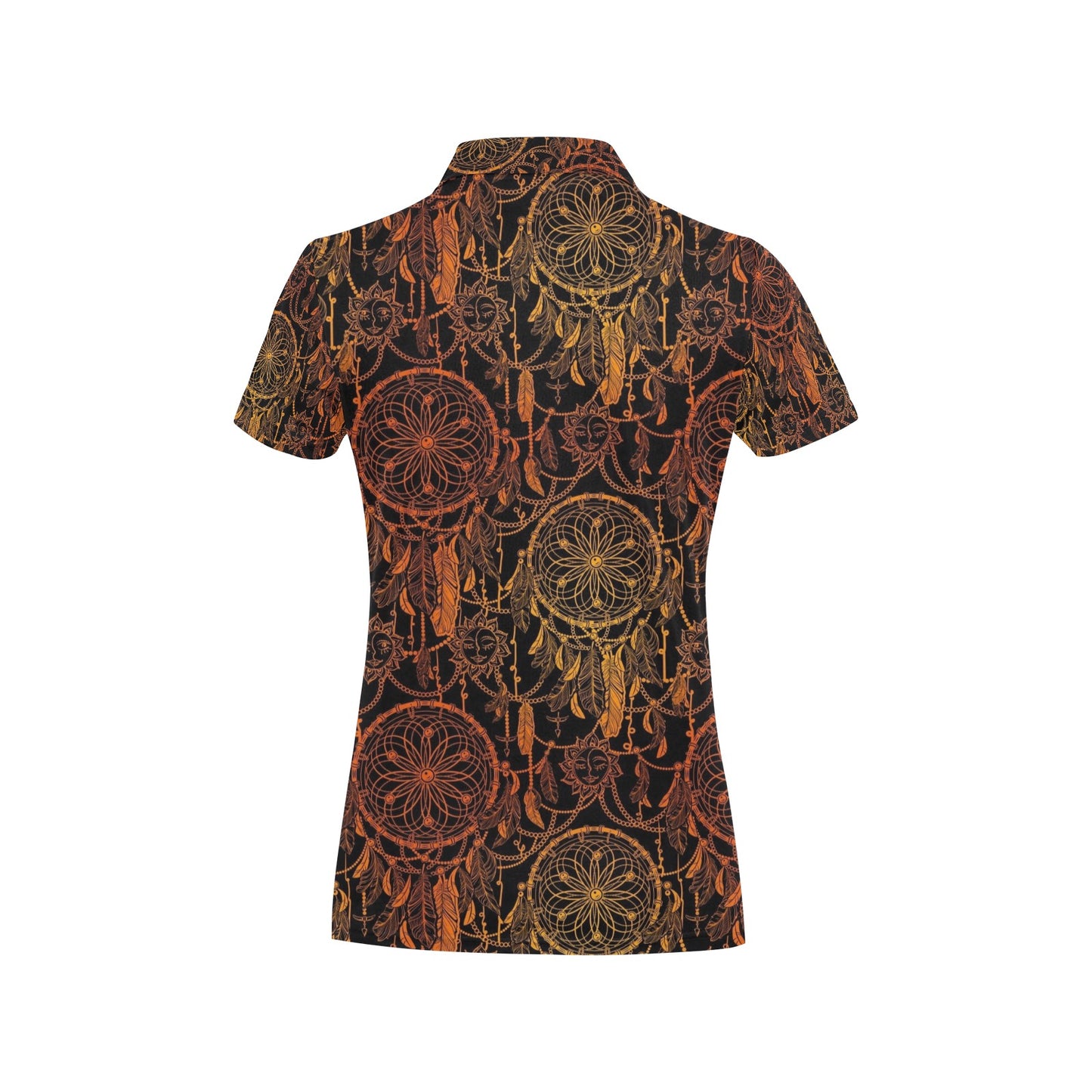 Dream catcher Sun and Moon Women's Polo Shirt
