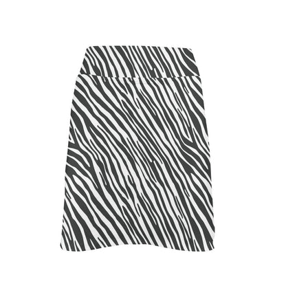 Zebra Classic Print Design LKS302 17" Golf & Pickleball Skort with Pockets