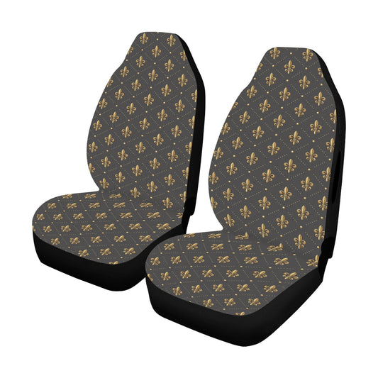 Fleur De Lis Print Design LKS402 Car Seat Covers