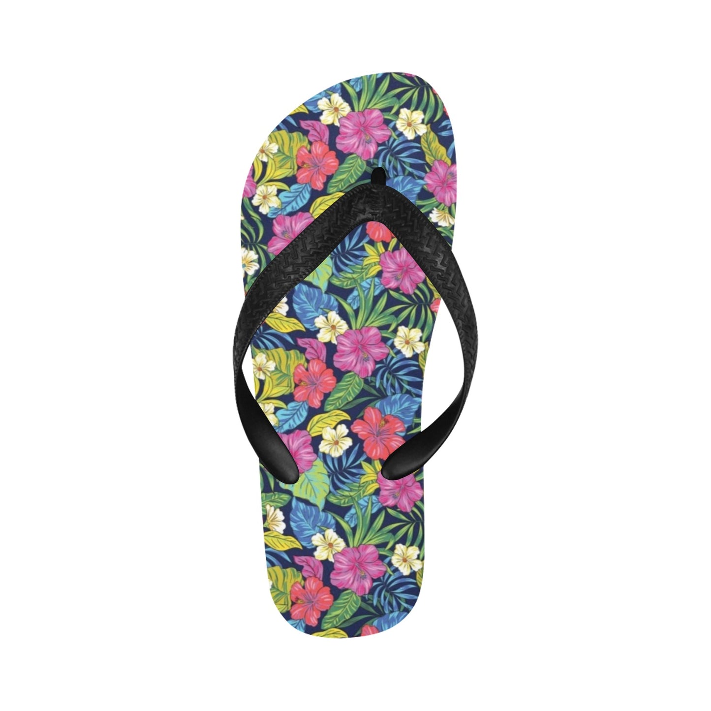 Hibiscus Print Design LKS3010 Flip Flops