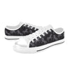 Horse Print Design LKS305 Women's White Low Top Shoes