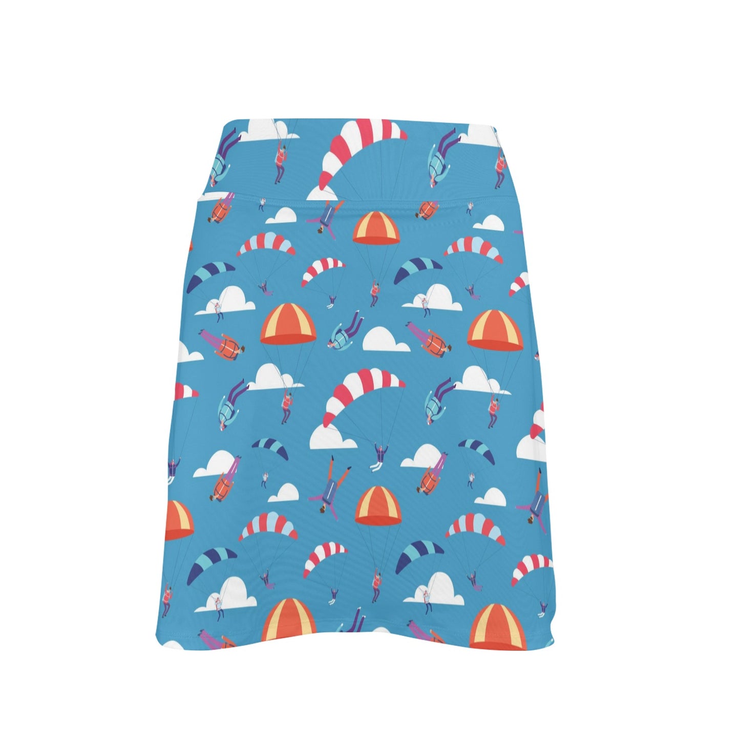 Skydiver Print Design LKS306 17" Golf & Pickleball Skort with Pockets