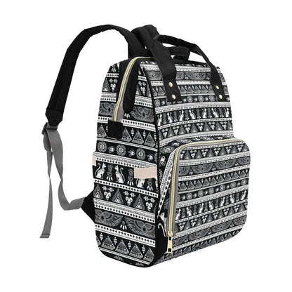 Tribal Pattern Print Design LKS305 Diaper Bag Backpack