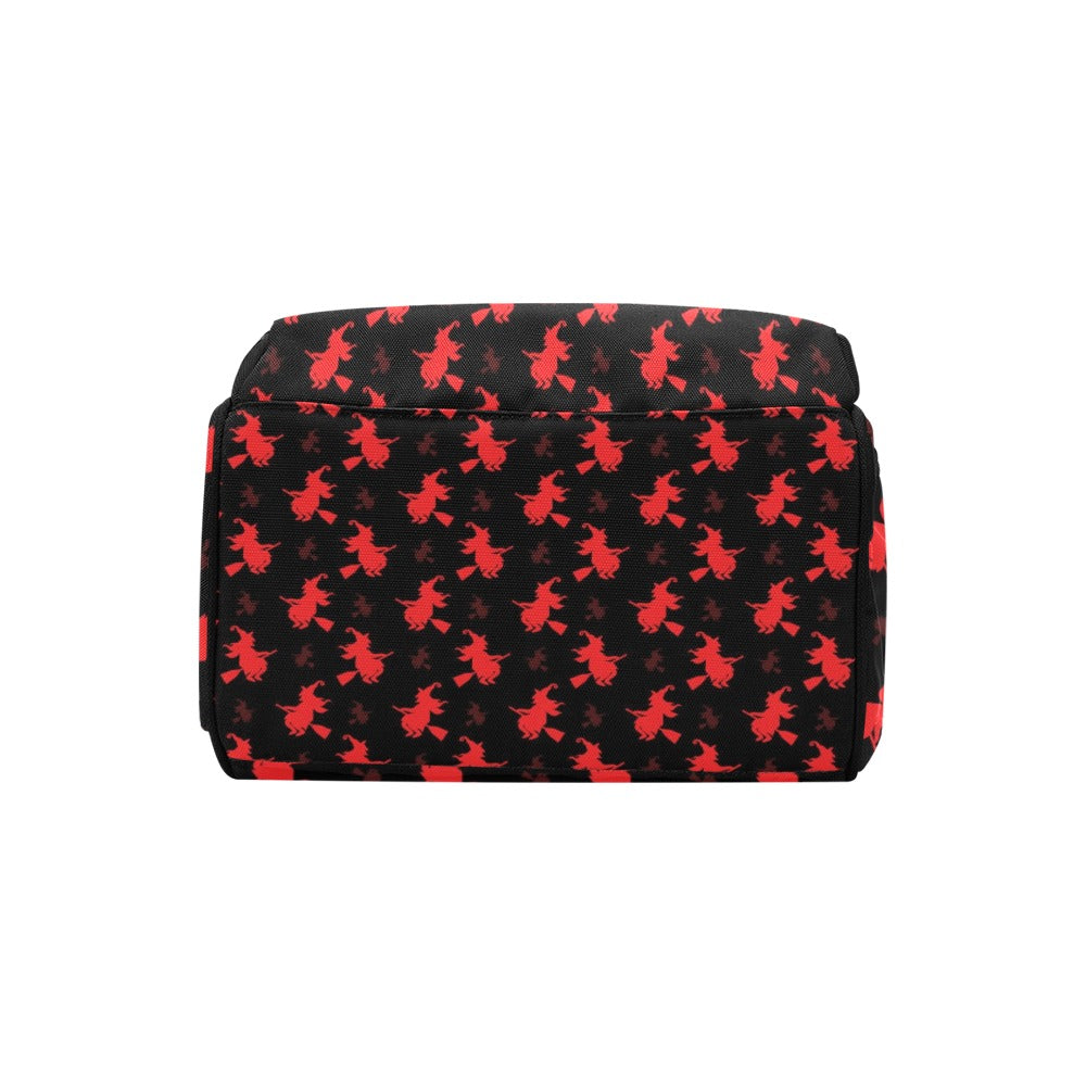 Witch Print Design LKS308 Diaper Bag Backpack