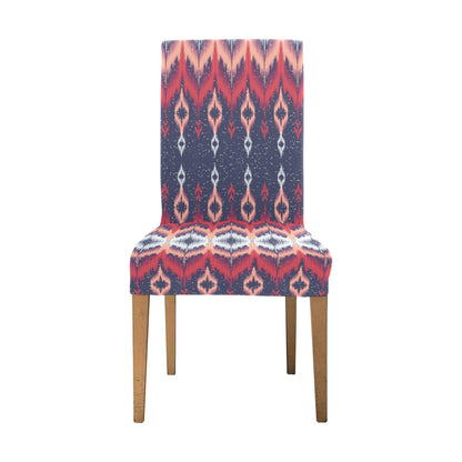 Ikat Print Design LKS401 Dining Chair Slipcover