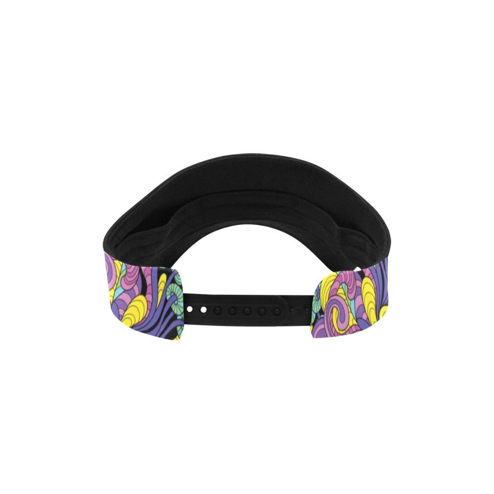 Trippy Print Design LKS305 Unisex Sun Visor