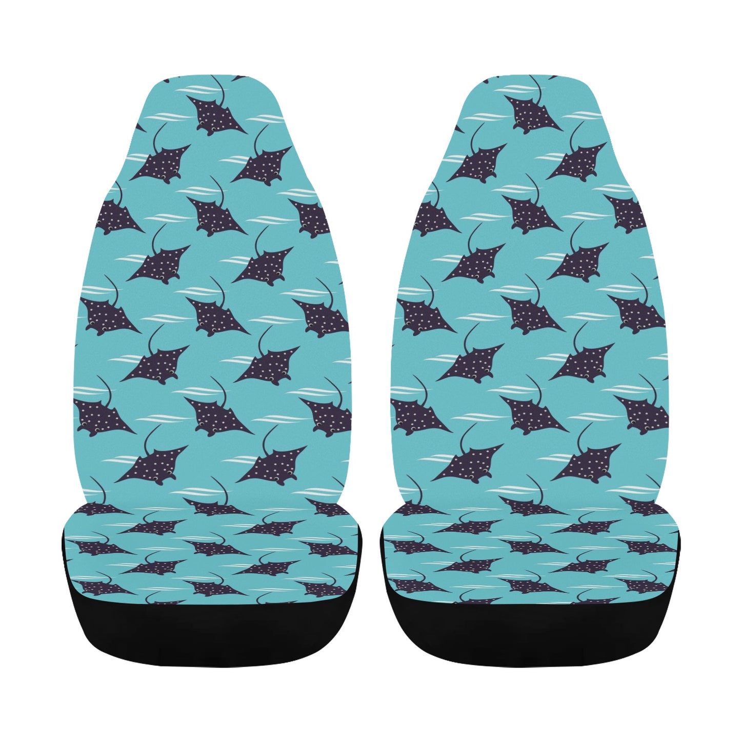 Manta Ray Print Design LKS403 Car Seat Covers