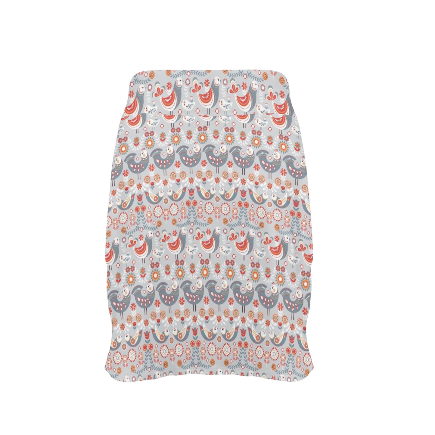 Swedish Nordic Design Print 17" Golf & Pickleball Skort with Pockets