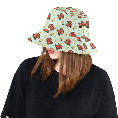 Thanksgiving Print Design LKS309 Unisex Bucket Hat