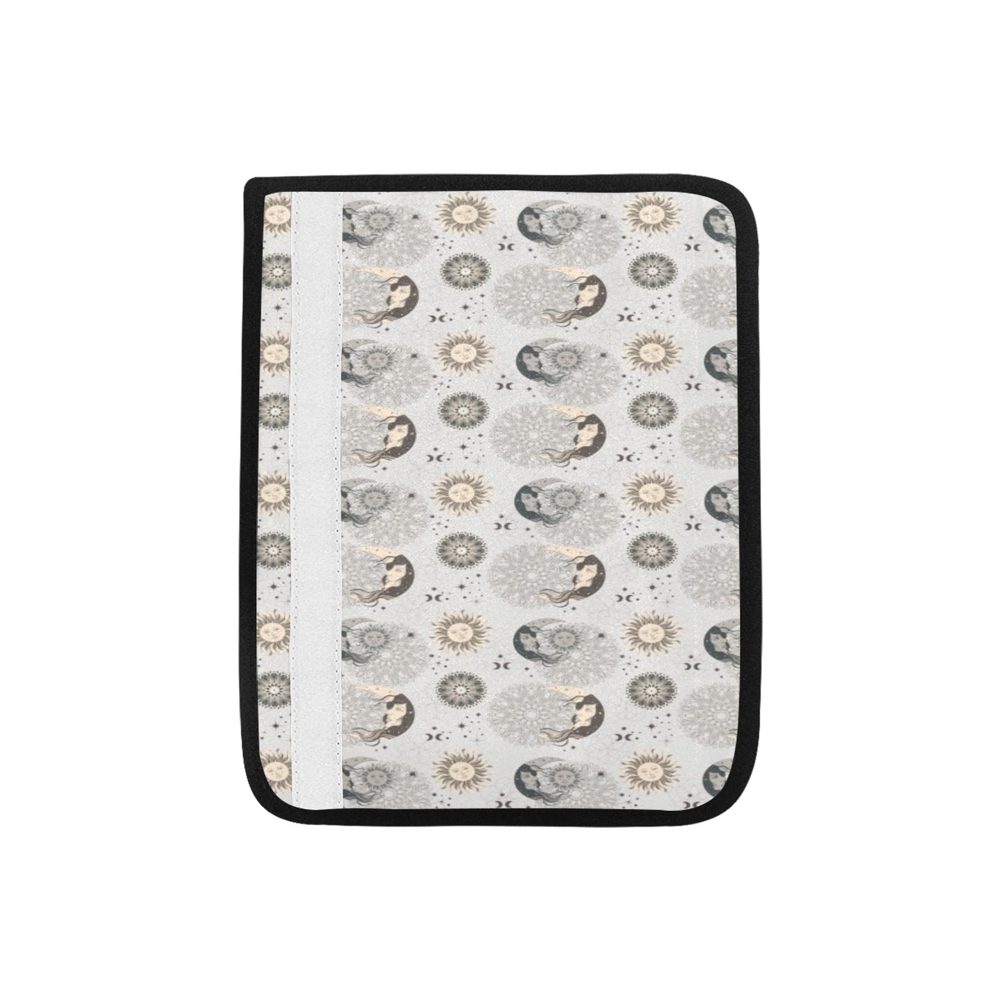 Sun Moon Print Design LKS302 Car Seat Belt Cover