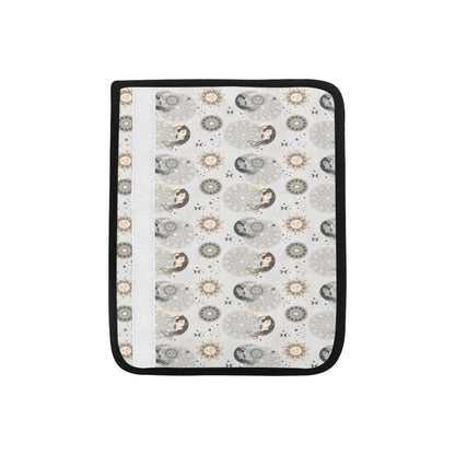 Sun Moon Print Design LKS302 Car Seat Belt Cover