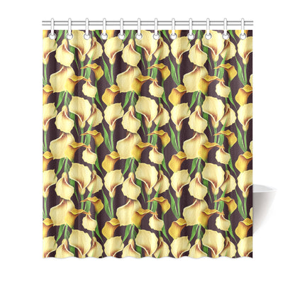 Lily Pattern Print Design LY013 Shower Curtain