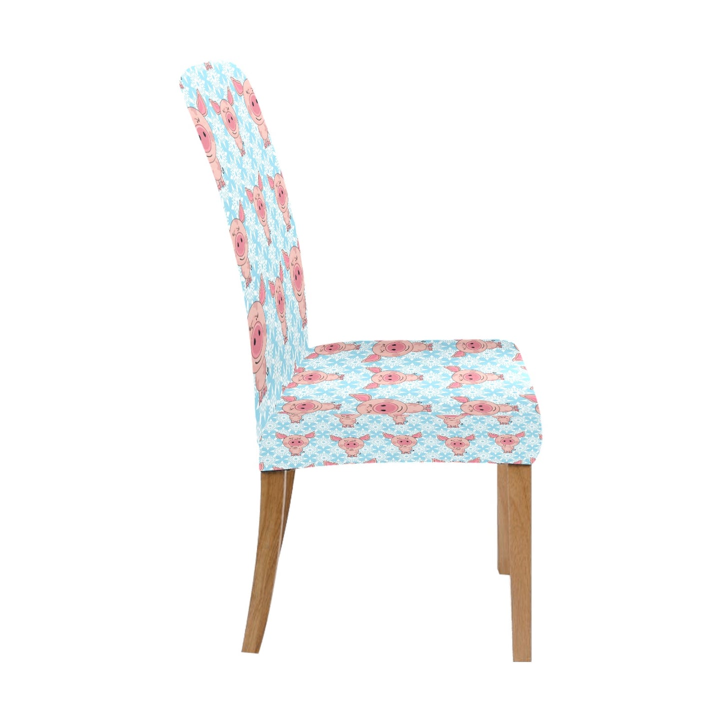 Pig Print Design LKS402 Dining Chair Slipcover