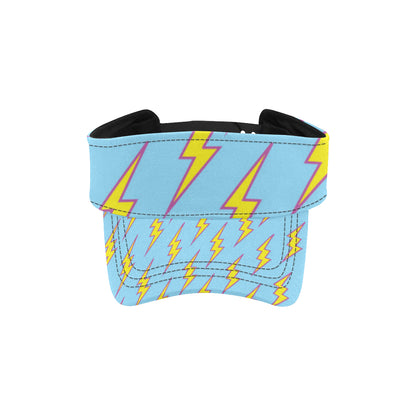 Lightning Thunder Pattern Print Design 02 Unisex Sun Visor