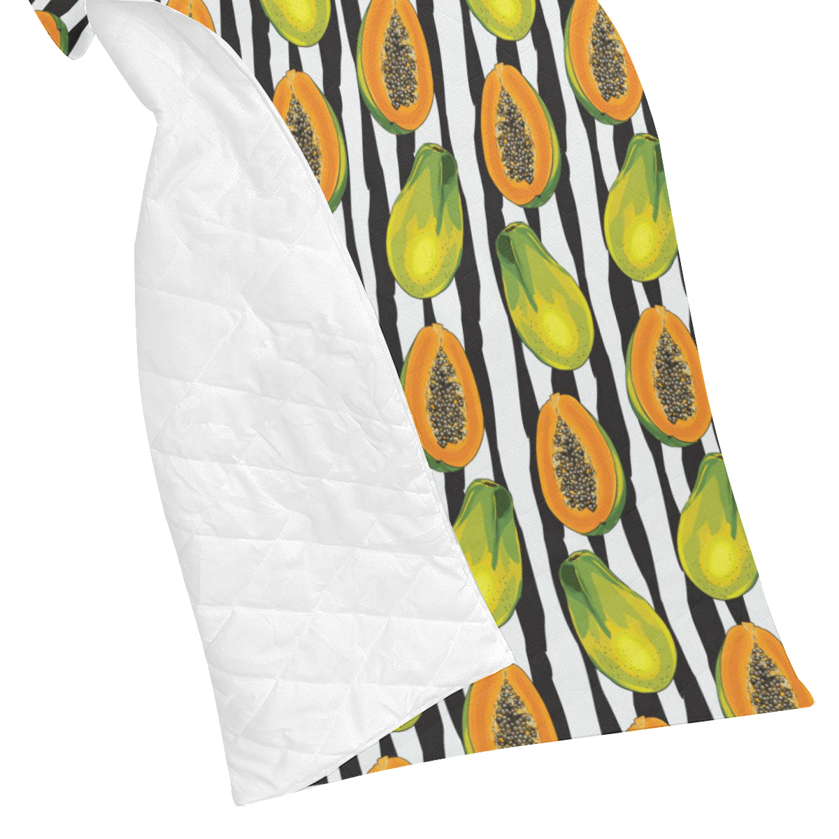 Papaya Pattern Print Design PP01 Premium Quilt