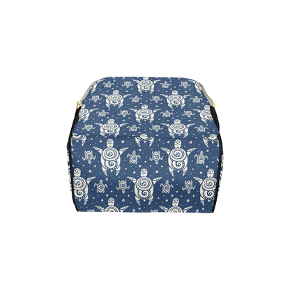 Sea Turtle Tribal Diaper Bag Backpack