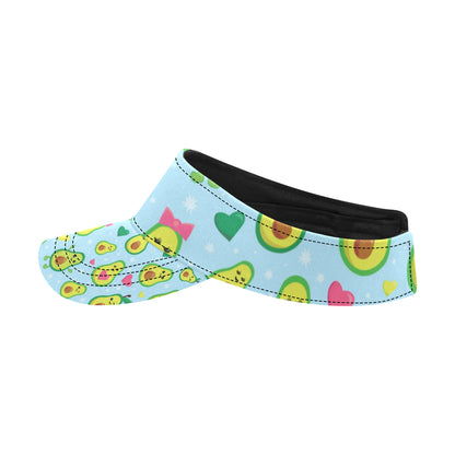 Avocado Pattern Print Design AC09 Unisex Sun Visor