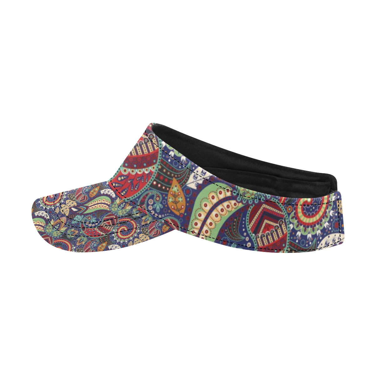 Paisley Boho Pattern Print Design A03 Unisex Sun Visor
