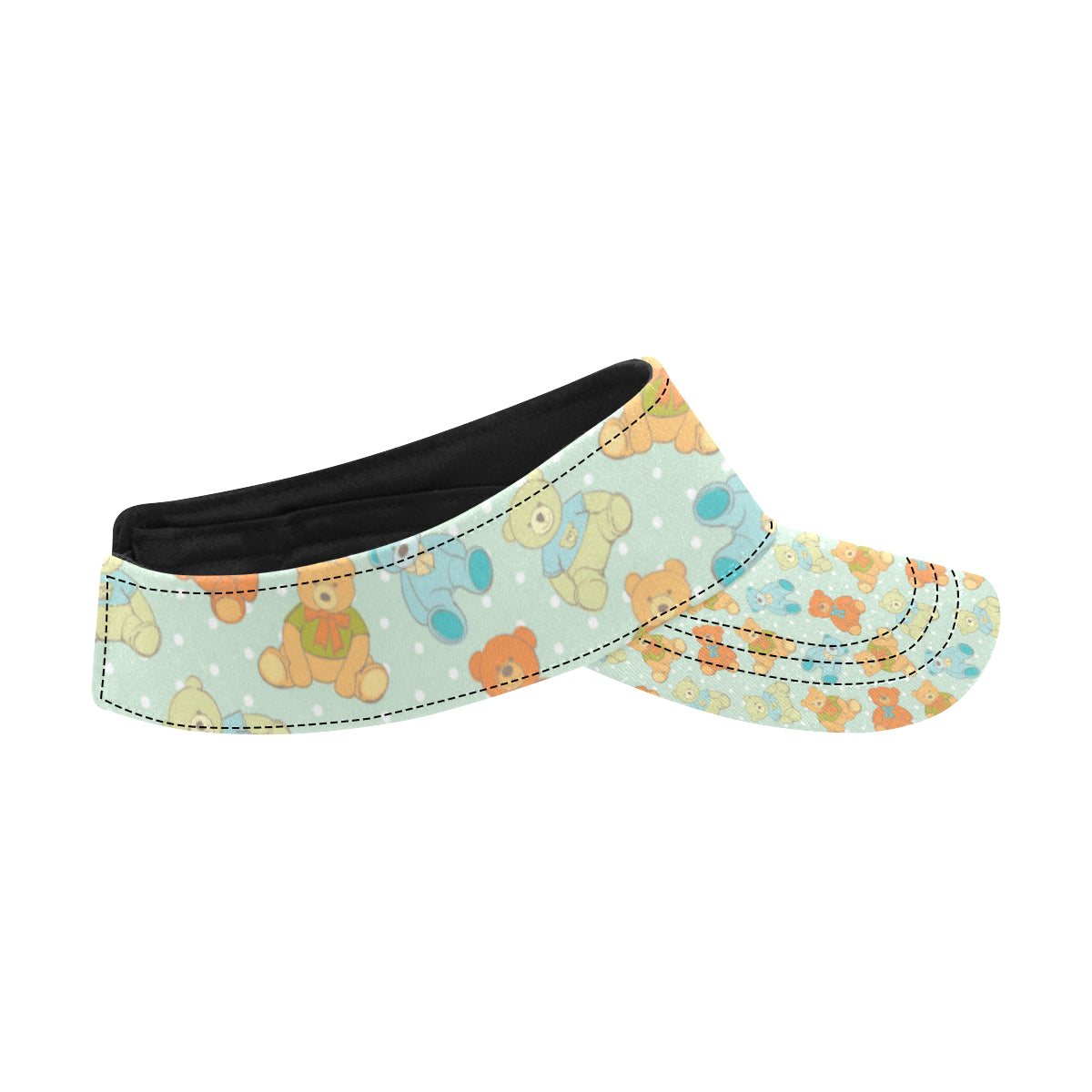 Bear Pattern Print Design 02 Unisex Sun Visor