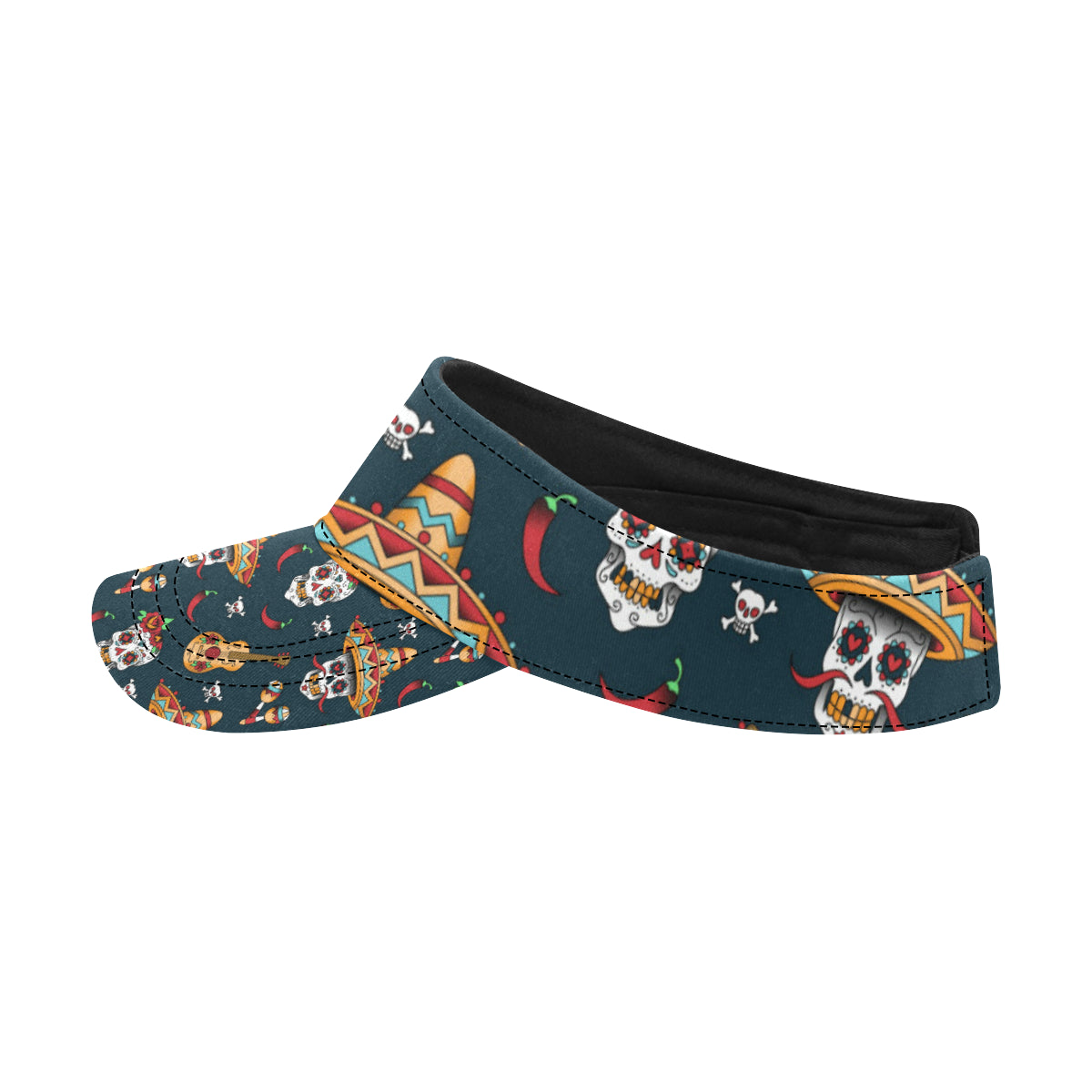 sugar skull Mexican Unisex Sun Visor