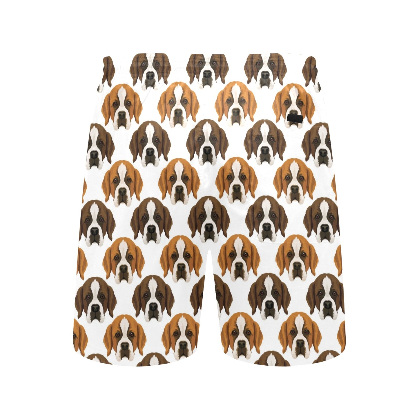 St Bernards Print Design LKS301 Men's Swim Trunks Beach Shorts