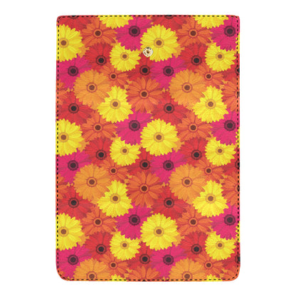 Gerberas Pattern Print Design GB05 Women's Trifold Wallet