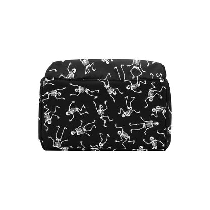 Skeleton Print Design LKS305 Diaper Bag Backpack