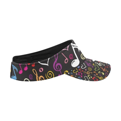 Music note Pattern Print Design A01 Unisex Sun Visor