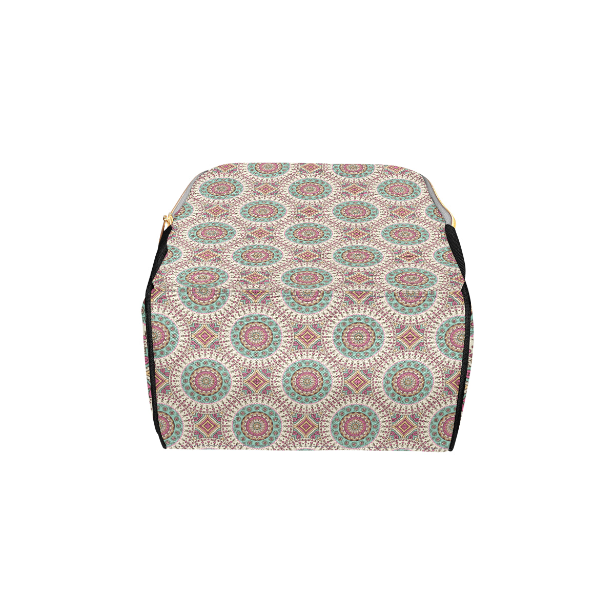Bohemian Round Style Print Diaper Bag Backpack