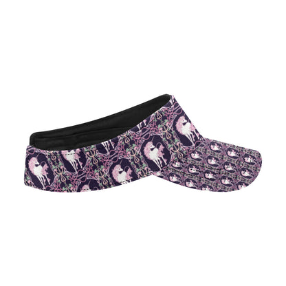 Unicorn Fantastic Flower Unisex Sun Visor