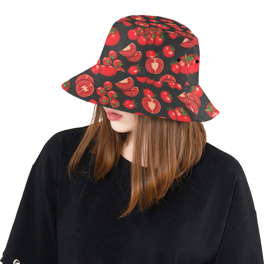 Tomato Print Design LKS303 Unisex Bucket Hat