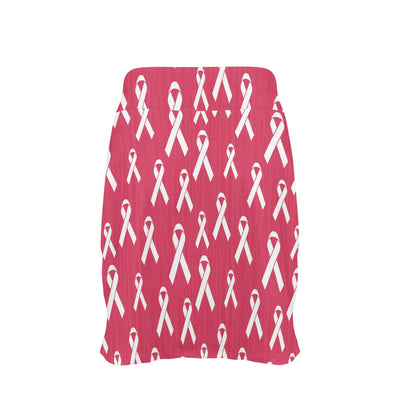 Breast Cancer Awareness Symbol 17" Golf & Pickleball Skort with Pockets