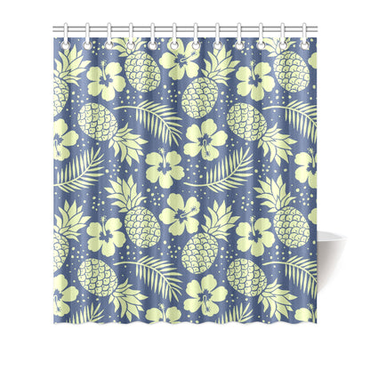 Pineapple Pattern Print Design PP07 Shower Curtain