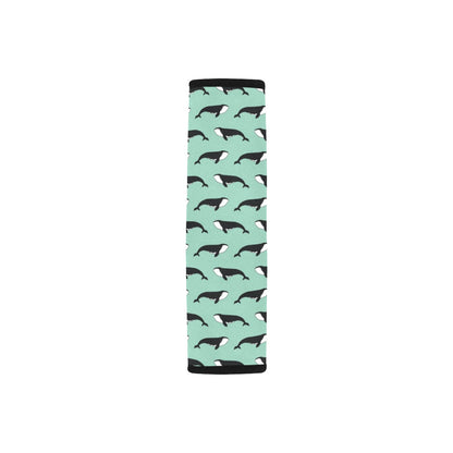 Whale Print Design LKS307 Car Seat Belt Cover