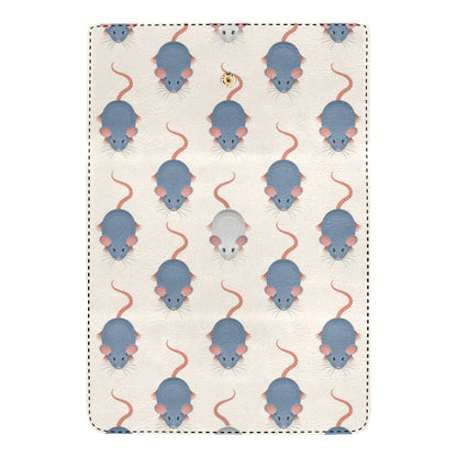 Rat Pattern Print Design 03 Women's Trifold Wallet
