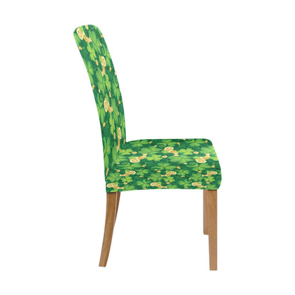 Shamrock Print Design LKS301 Dining Chair Slipcover