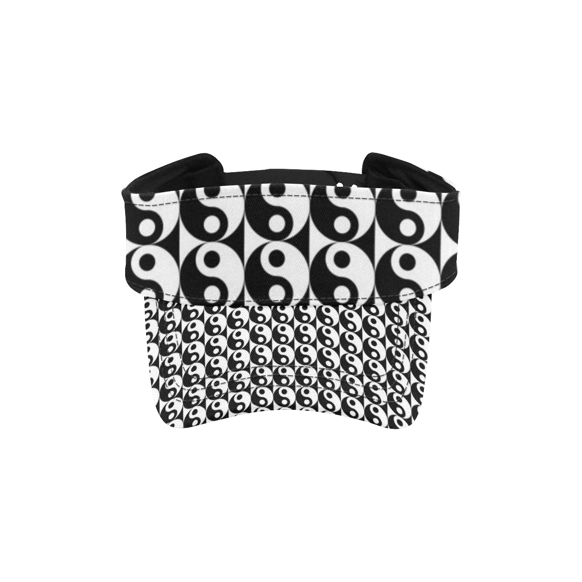 Yin Yang Classic Pattern Design Print Unisex Sun Visor