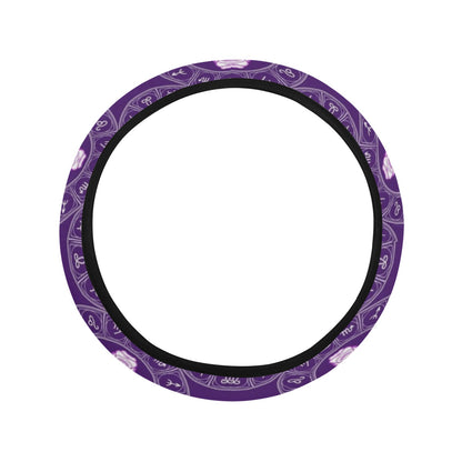 Taurus Print Design LKS303 Steering Wheel Cover with Elastic Edge