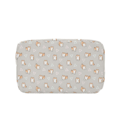 Shiba Inu Print Design LKS307 Insulated Lunch Bag