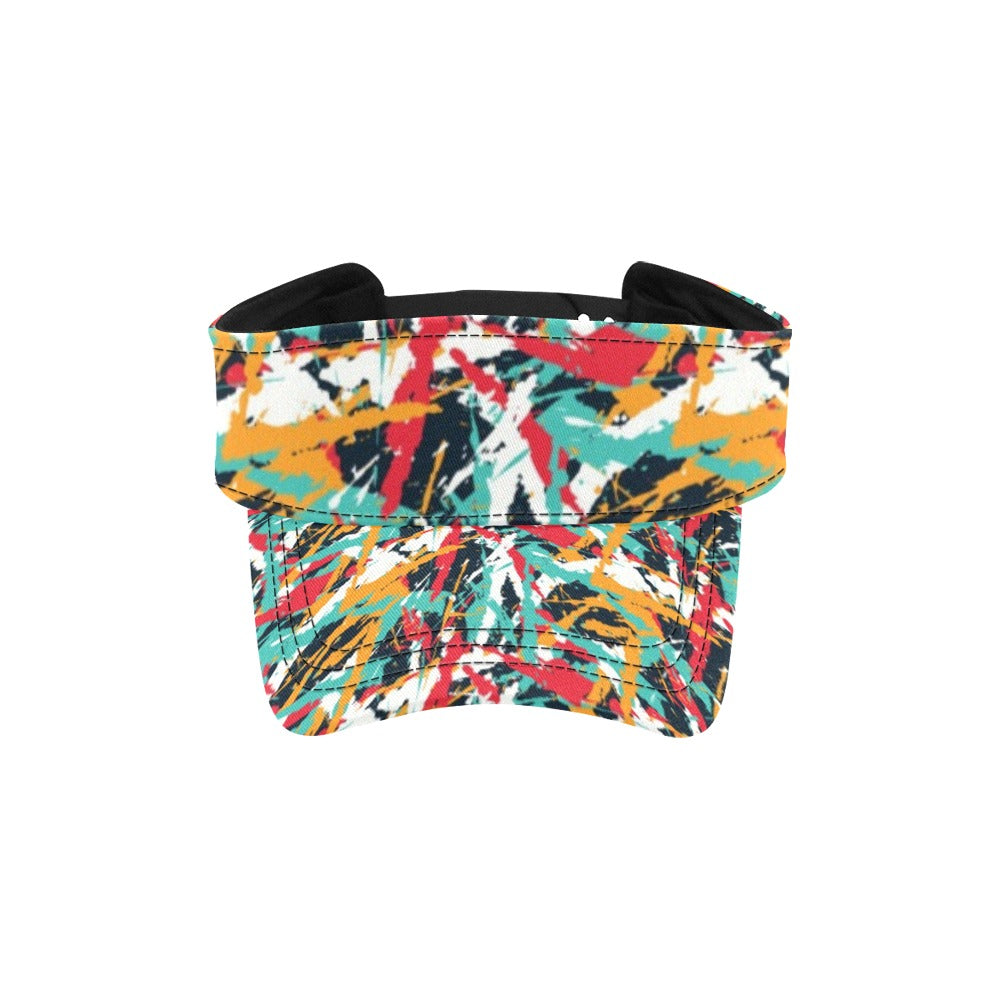 Splatter Print Design LKS304 Unisex Sun Visor