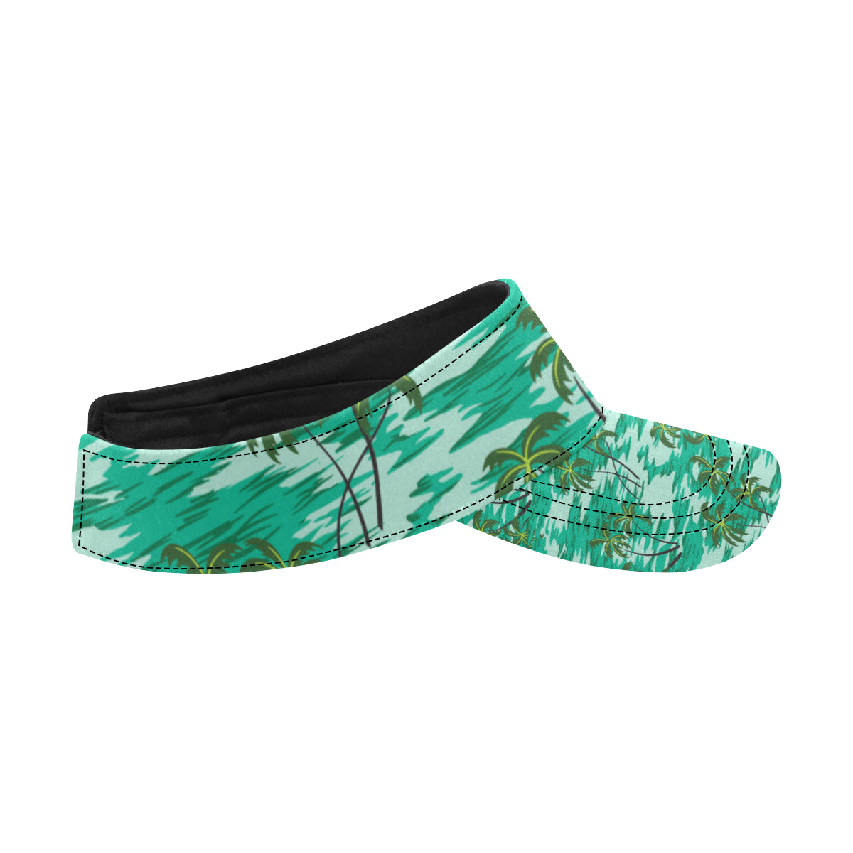 Palm Tree Pattern Print Design A01 Unisex Sun Visor