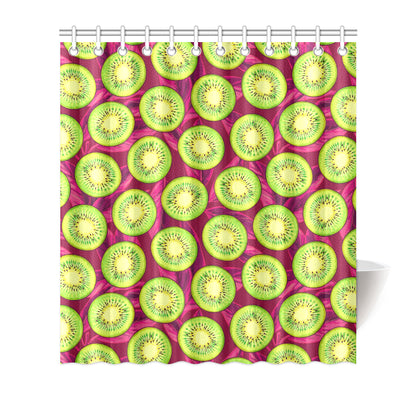 Kiwi Pattern Print Design KW05 Shower Curtain