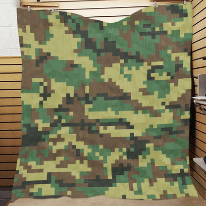 ACU Army Digital Pattern Print Design 02 Premium Quilt