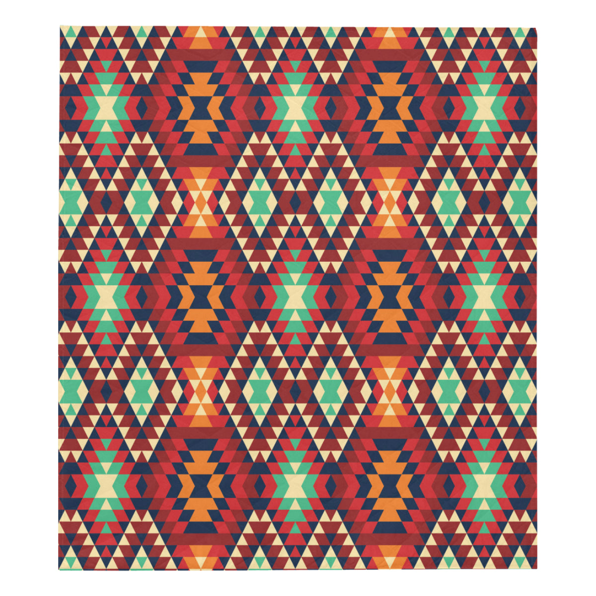 Native Pattern Print Design A07 Premium Quilt