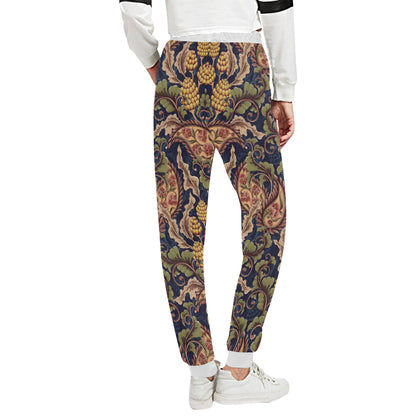 Floral Vintage Classic Print Unisex Sweatpants